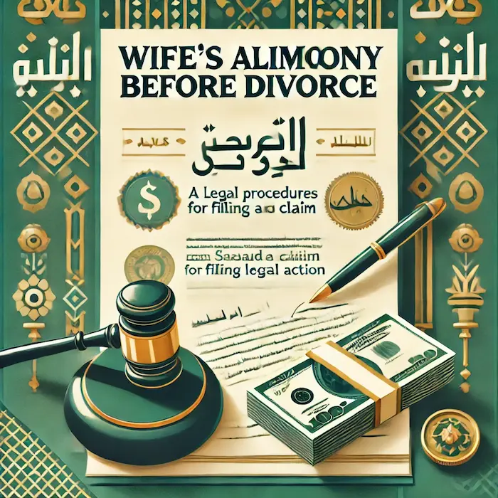 نفقة الزوجة قبل الطلاق وإجراءات رفع الدعوى ومقدارها بالسعودية 2 نفقة الزوجة قبل الطلاق وإجراءات رفع الدعوى ومقدارها بالسعودية
