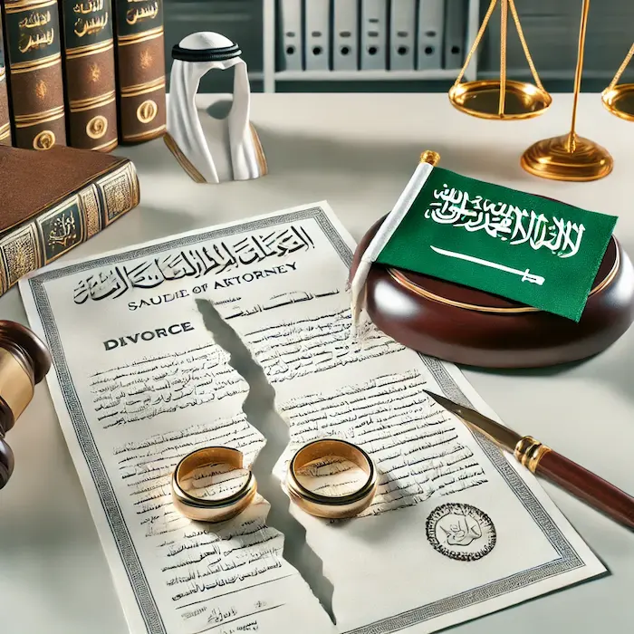 إجراءات وشروط عمل توكيل طلاق من السعودية - محامي طلاق