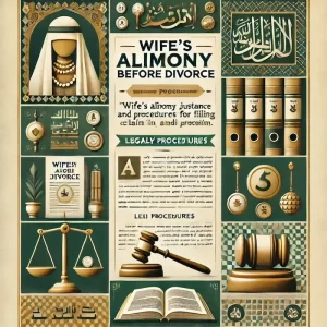 نفقة الزوجة قبل الطلاق وإجراءات رفع الدعوى ومقدارها بالسعودية