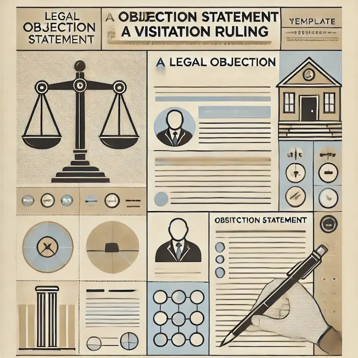 نموذج لائحة اعتراضية على حكم زيارة - محامي طلاق في الرياض