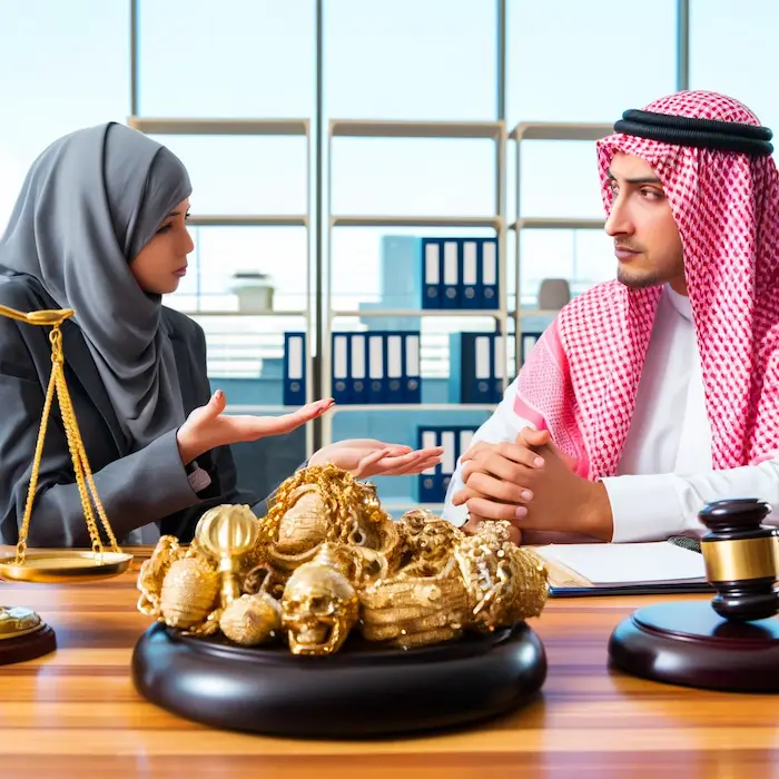 هل الذهب من حق الزوجة بعد الطلاق بالسعودية؟ - محامي طلاق