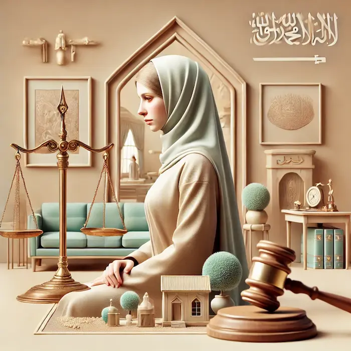 حكم بقاء الزوجة في بيتها بعد الطلاق في السعودية - محامي طلاق