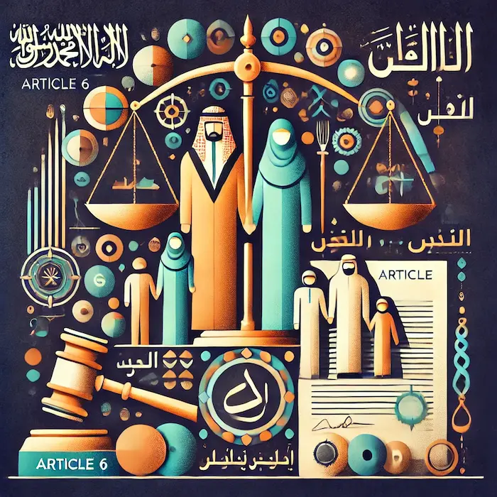 شرح المادة 6 من قانون الأحوال الشخصية بالسعودية - محامي