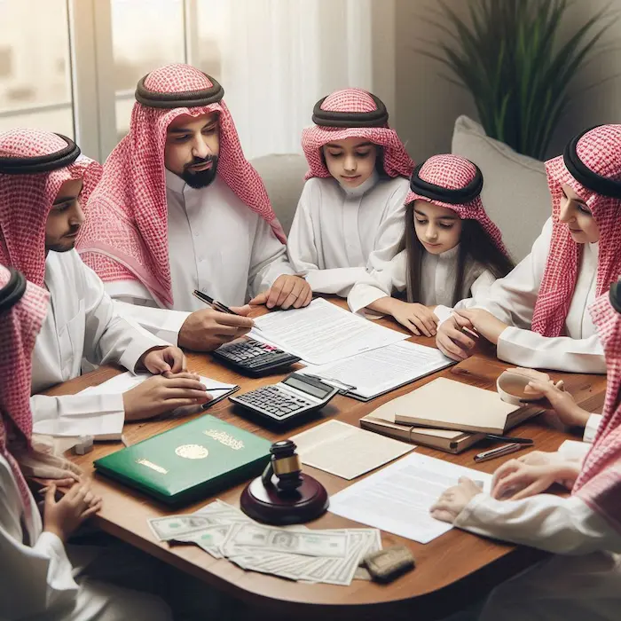 ما حكم قسمة المال بين الأولاد في الحياة في السعودية؟