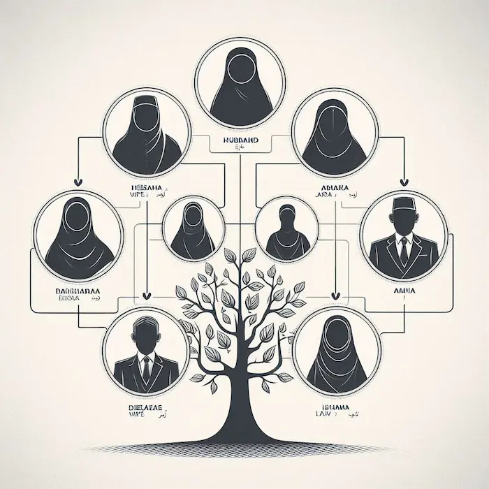 هل يرث الزوج زوجته المتوفاة قبل أبيها في السعودية؟ - محامي ورث